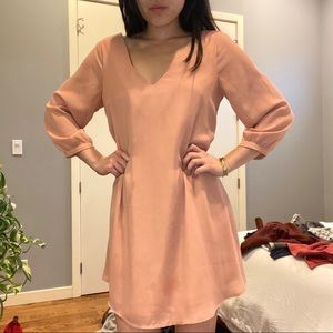 Lulumari Cottage core blush dress